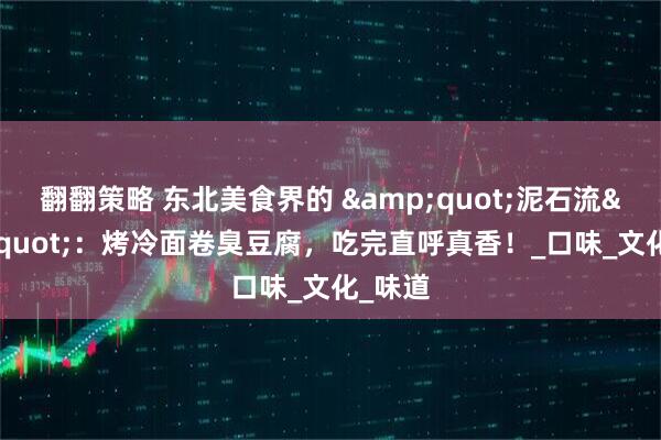 翻翻策略 东北美食界的 &quot;泥石流&quot;：烤冷面卷臭豆腐，吃完直呼真香！_口味_文化_味道