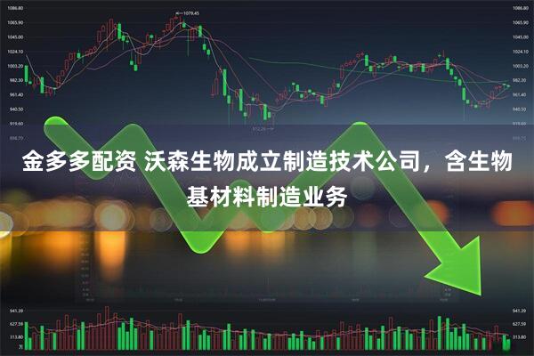 金多多配资 沃森生物成立制造技术公司，含生物基材料制造业务